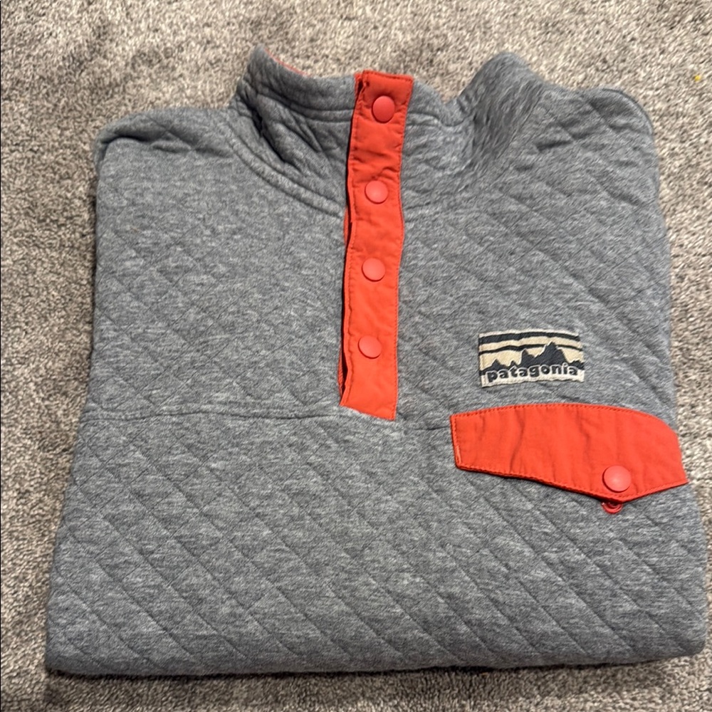 Patagonia Cotton Quilt Snap-T® Pullover- size Medium - Picture 9 of 9